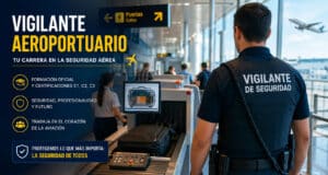 ¿Qué formación necesita un vigilante de seguridad aeroportuario en España? Guía Completa Qué formación necesita un vigilante de seguridad aeroportuario en España