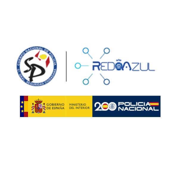 Logo de red azul policía nacional-aude